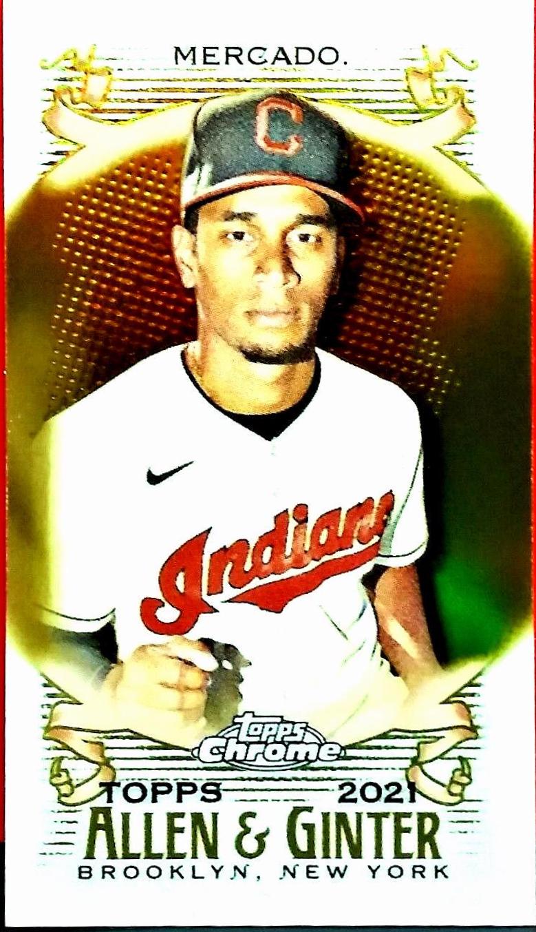 Oscar Mercado [Mini Gold Refractor] #164