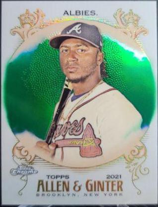 Ozzie Albies [Green Refractor] #43