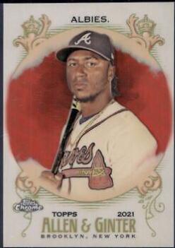 Ozzie Albies [Orange Refractor] #43