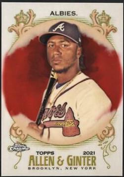 Ozzie Albies [Red Refractor] #43
