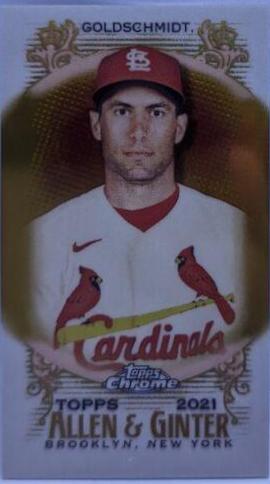 Paul Goldschmidt [Mini Gold Refractor] #50