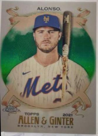 Pete Alonso [Green Refractor] #10