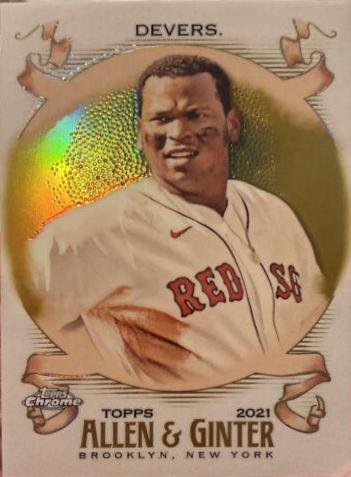 Rafael Devers [Gold Refractor] #253