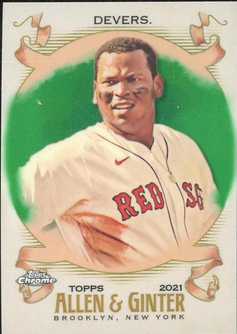 Rafael Devers [Green Refractor] #253
