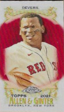 Rafael Devers [Mini Red Refractor] #253