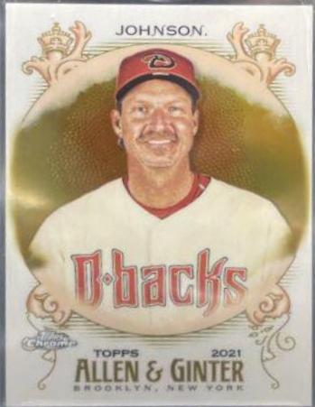 Randy Johnson [Gold Refractor] #54