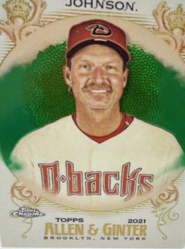 Randy Johnson [Green Refractor] #54