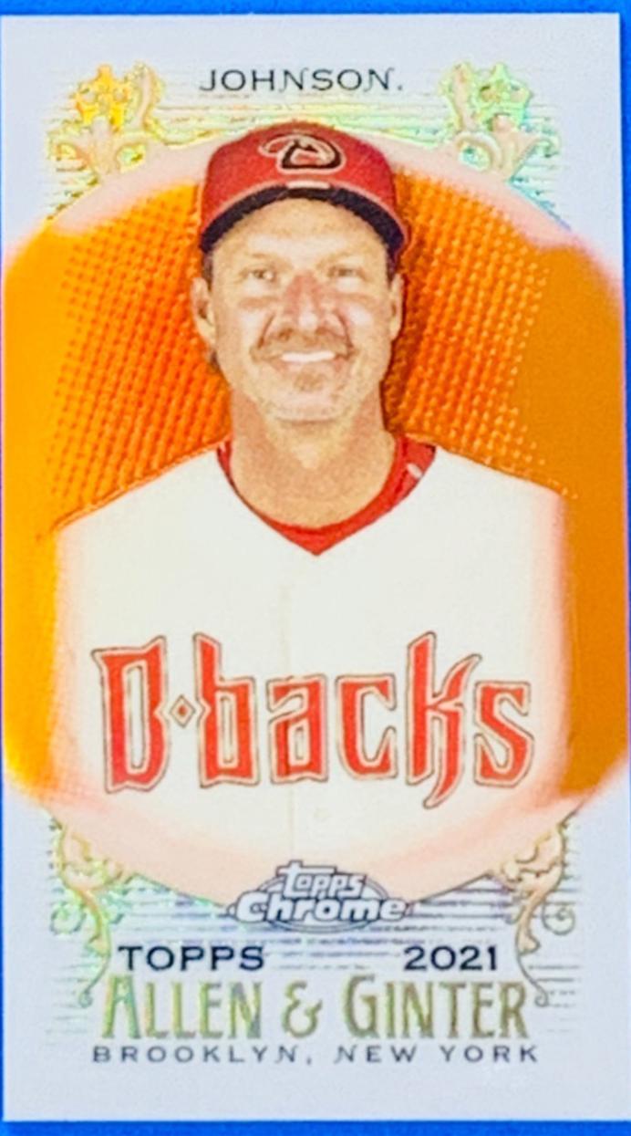 Randy Johnson [Orange Refractor] #54