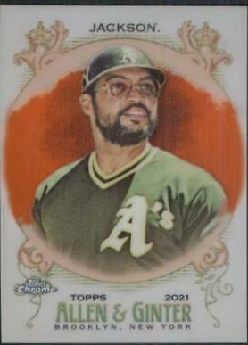 Reggie Jackson [Orange Refractor] #46