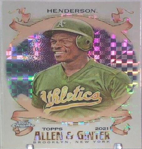 Rickey Henderson [Xfractor] #30