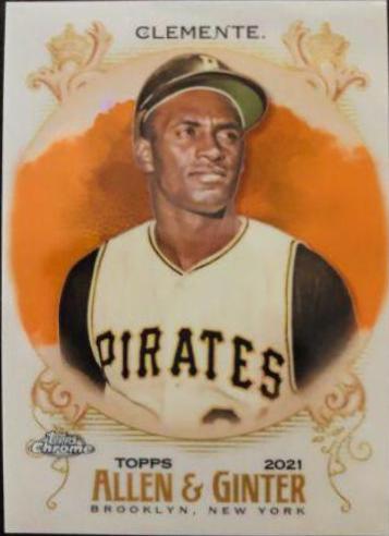Roberto Clemente [Orange Refractor] #11