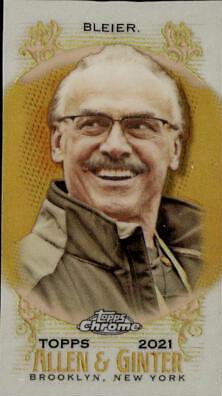 Rocky Bleier [Mini Gold Refractor] #201