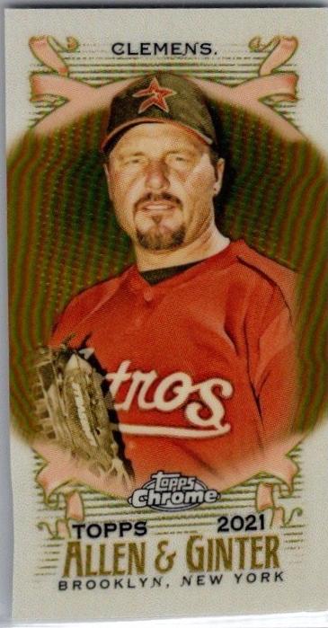 Roger Clemens [Mini Gold Refractor] #263