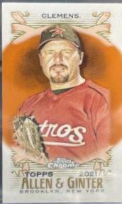 Roger Clemens [Mini Orange Refractor] #263