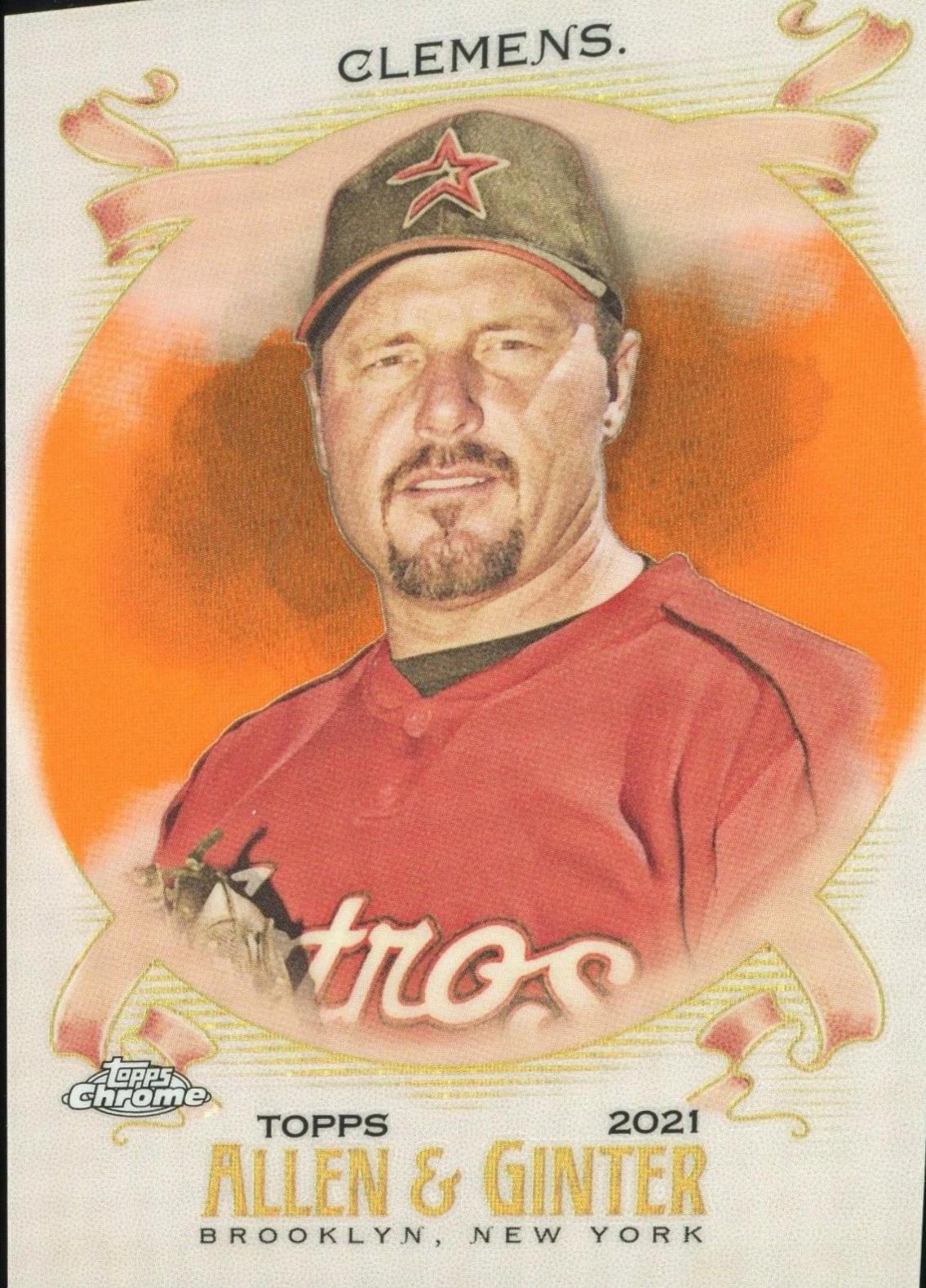 Roger Clemens [Orange Refractor] #263