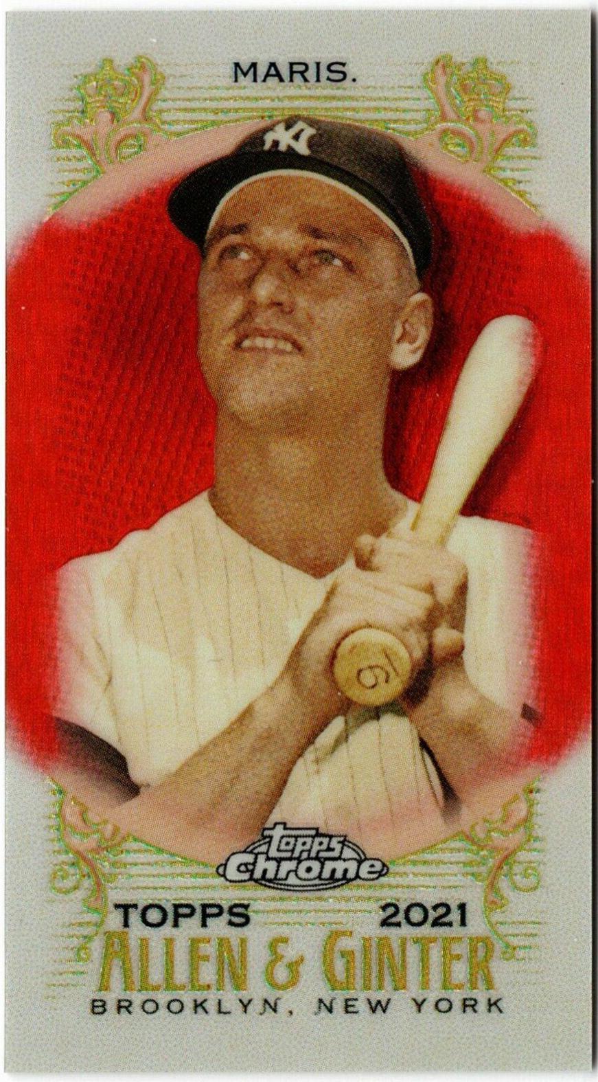 Roger Maris [Mini Orange Refractor] #235