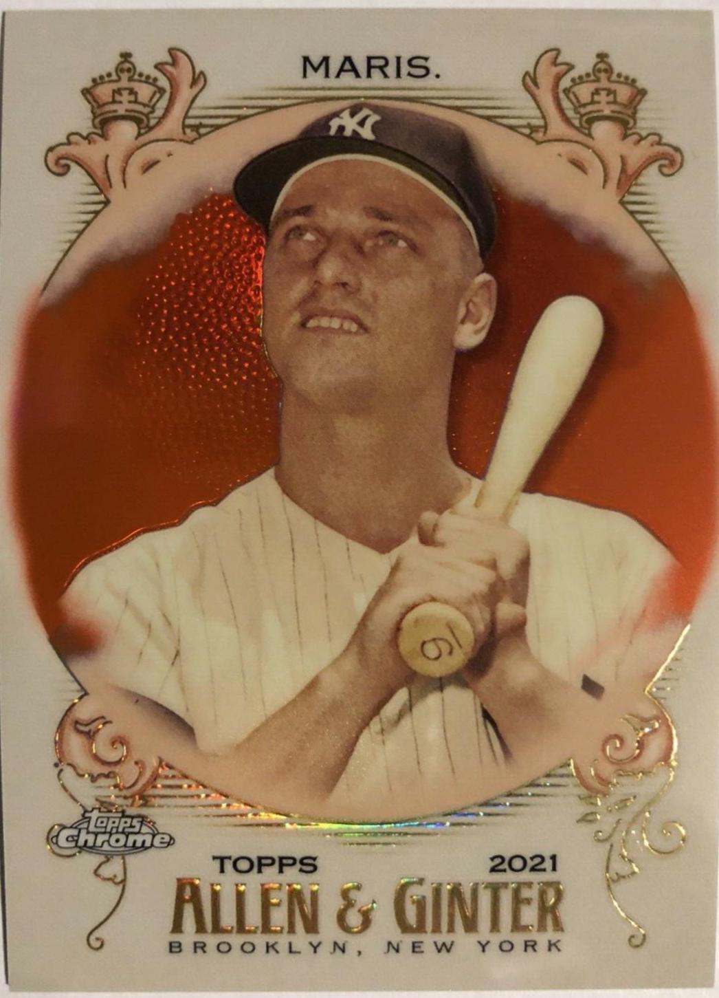 Roger Maris [Orange Refractor] #235