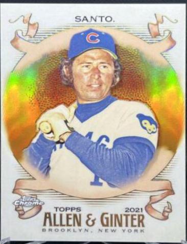 Ron Santo [Gold Refractor] #86