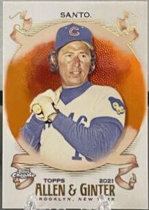 Ron Santo [Orange Refractor] #86