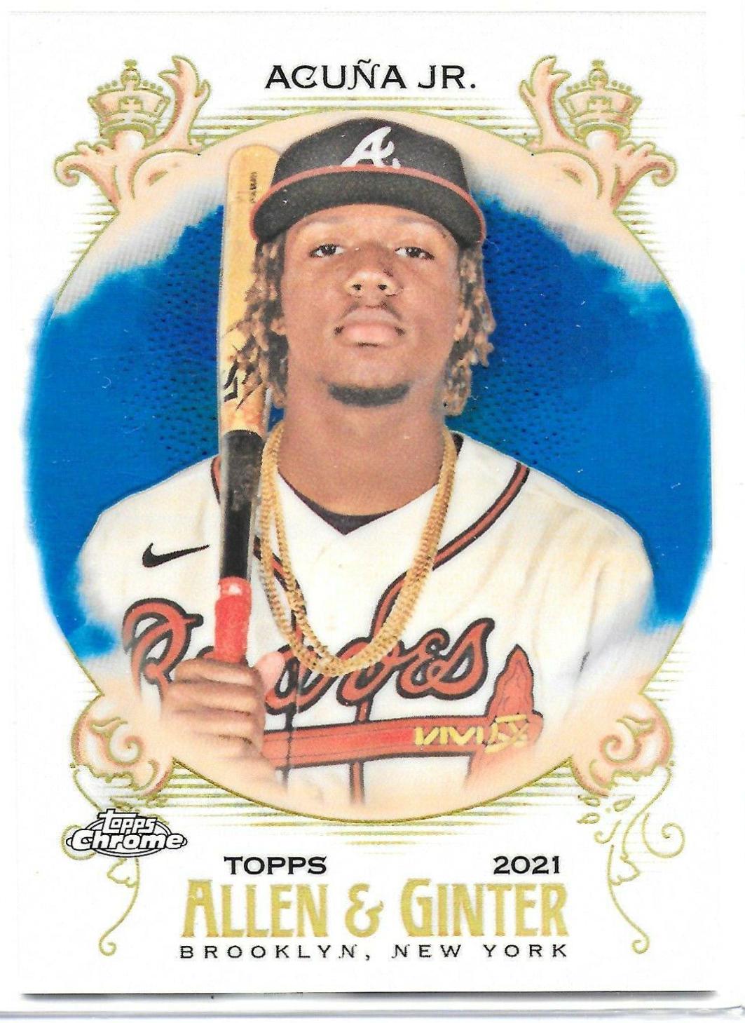 Ronald Acuna Jr. [Blue Refractor] #72