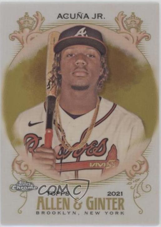Ronald Acuna Jr. [Gold Refractor] #72