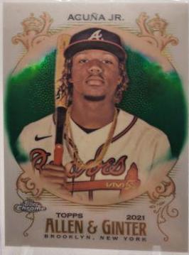Ronald Acuna Jr. [Green Refractor] #72