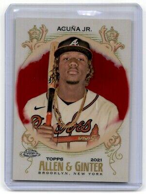 Ronald Acuna Jr. [Red Refractor] #72