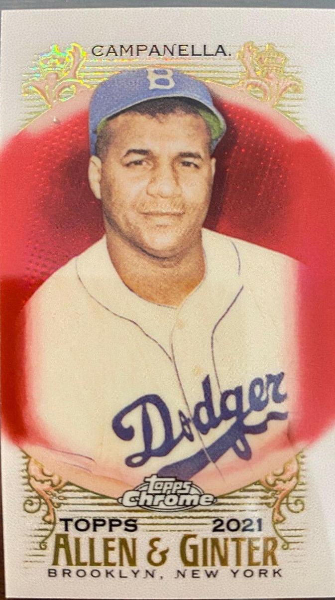 Roy Campanella [Mini Red Refractor] #42