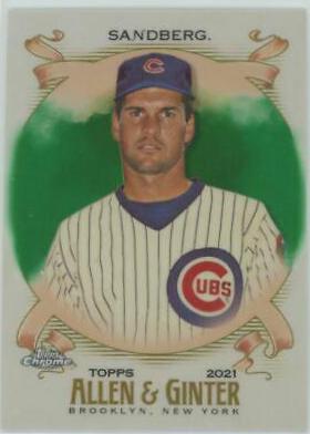 Ryne Sandberg [Green Refractor] #49