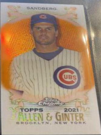 Ryne Sandberg [Mini Orange Refractor] #49