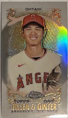 Shohei Ohtani [Mini Orange Refractor] #25