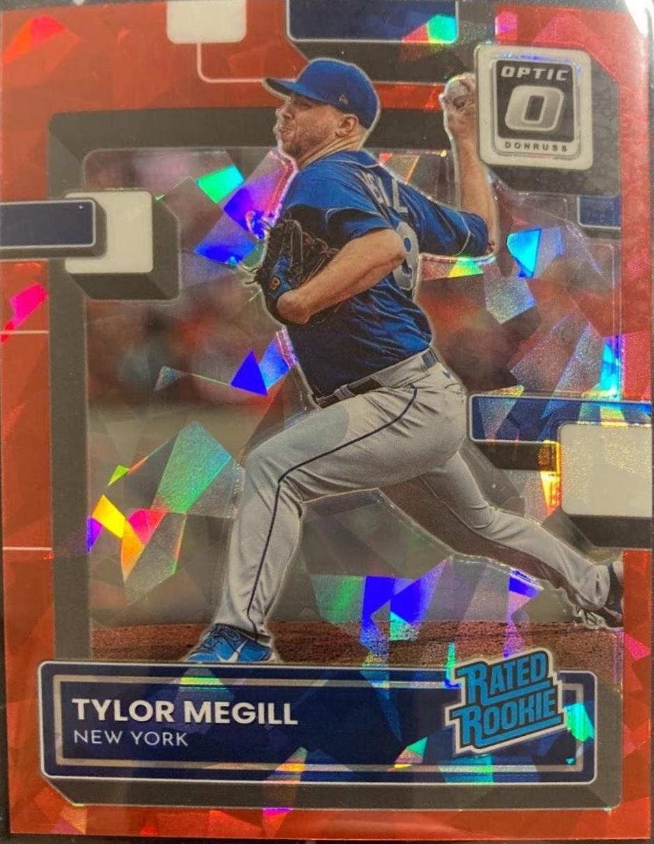 Tylor Megill [Cracked Ice Red] #60