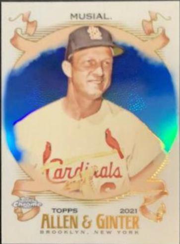 Stan Musial [Blue Refractor] #84