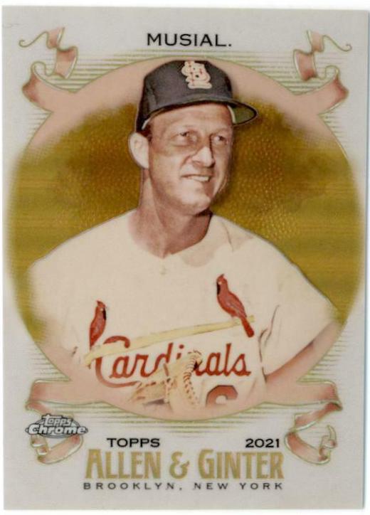 Stan Musial [Gold Refractor] #84