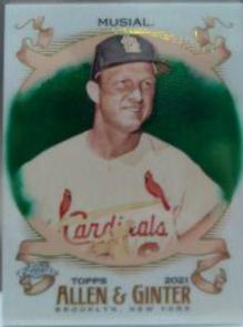 Stan Musial [Green Refractor] #84