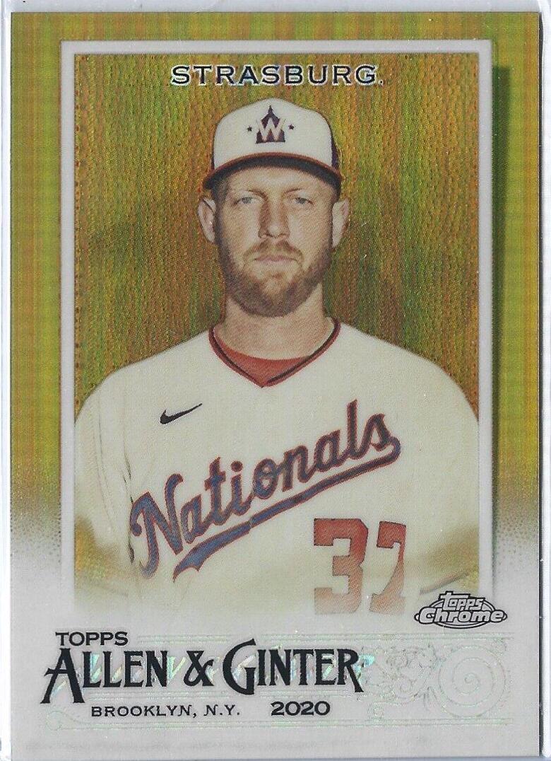 Stephen Strasburg [Gold Refractor] #24