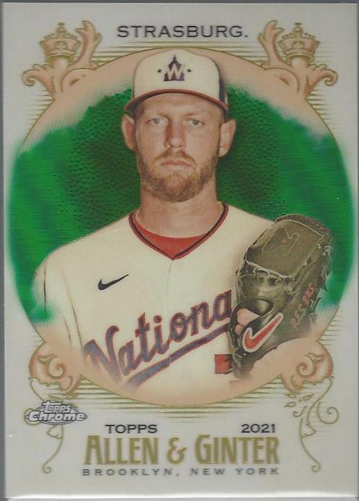 Stephen Strasburg [Green Refractor] #24