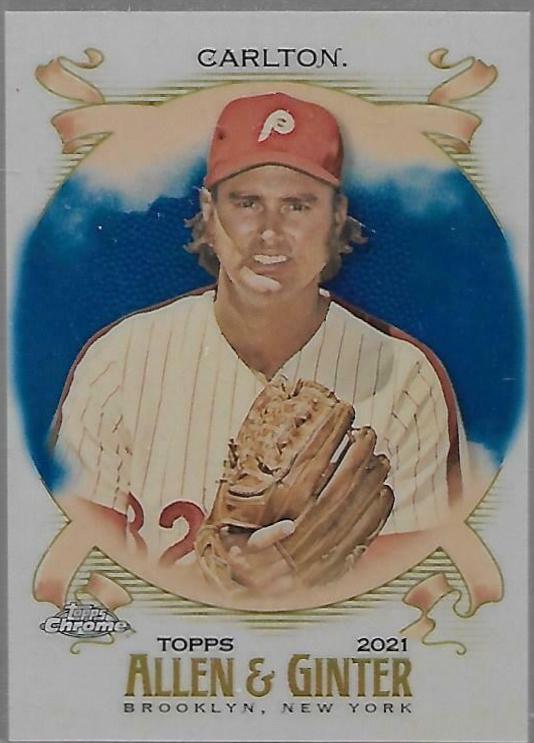 Steve Carlton [Blue Refractor] #145