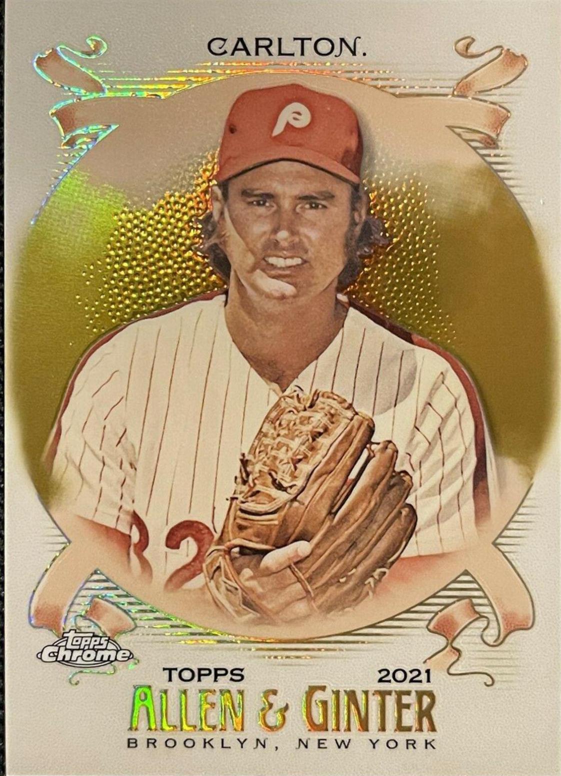 Steve Carlton [Gold Refractor] #145