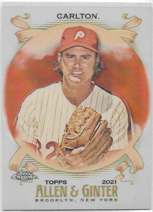 Steve Carlton [Orange Refractor] #145