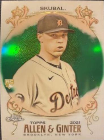 Tarik Skubal [Green Refractor] #245