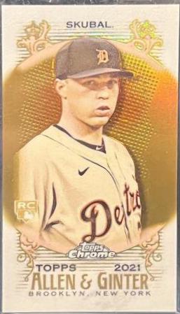 Tarik Skubal [Mini Gold Refractor] #245