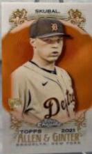 Tarik Skubal [Mini Orange Refractor] #245
