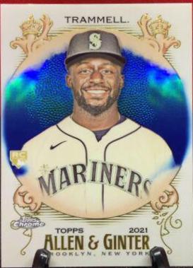 Taylor Trammell [Blue Refractor] #196
