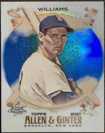 Ted Williams [Blue Refractor] #148