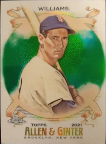 Ted Williams [Green Refractor] #148