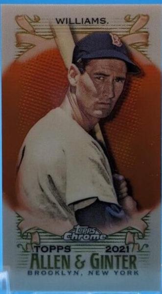 Ted Williams [Mini Orange Refractor] #148