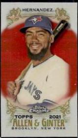 Teoscar Hernandez [Mini Orange Refractor] #193