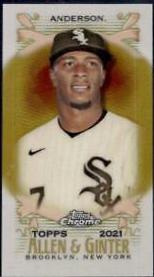 Tim Anderson [Mini Gold Refractor] #184