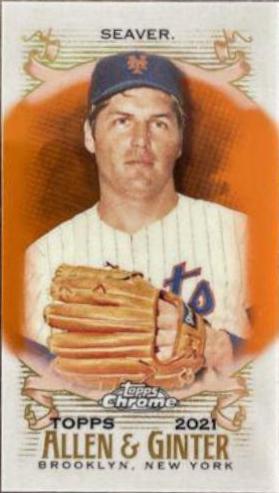 Tom Seaver [Mini Orange Refractor] #150